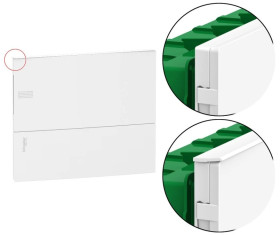 Mini Pragma, kit IP41, dla obudowy podtynkowej MIP99035