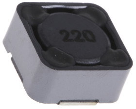 Cewka indukcyjna drutowa SMD 22 μH ±20% 1260 SRF: 13.4MHz Idc 4A Q: 29, rdzeń ferrytowy