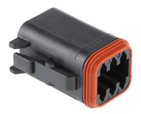 Złącze samochodowe 6-pinowe Deutsch Męski 13A DT Połączenie zagniatane Złącze samochodowe