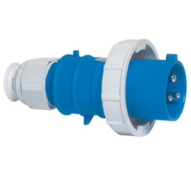 Wtyczka TE Plus MULTI-GRIP 16A 3p 230V 6h IP67 21238