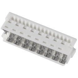 Molex 903270316 Picoflex Sil Socket 16 Pins 1.27mm White Receptacle