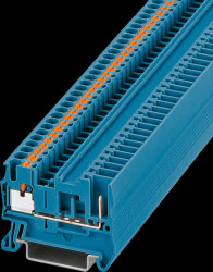 3210046 PT 2.5/1P BU feed-through terminal block