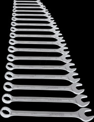 7-017 Combination spanner set 17 pcs UD-Profile 6-22 mm