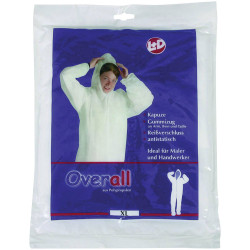 L&#x2B;D 2515-XXL SMS-Overall CAT III Type 5 &amp; 6 CleanGo XXL White
