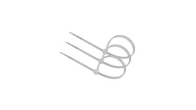 Opaska Kablowa Premium Okp-36250W 3,6X250mm Biała