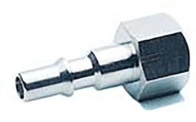 Króciec złączki RS PRO G 1/4 żeńskie rodzaj Męski Gwintowany Mosiądz 1/4in