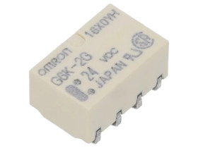 Przekaźnik elektromagnetyczny DPDT Ucewki 24VDC 0,3A/125VAC G6K-2G DC24