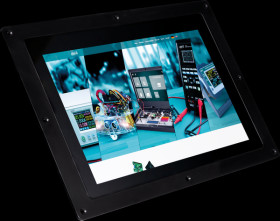 RB-LCD10-3 25.4-cm touch monitor, black, built-in