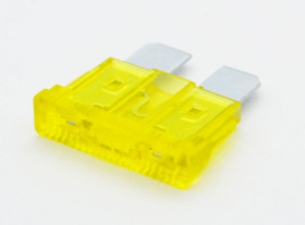Bezpiecznik samochodowy nożowy 20A / 32V (żółty)