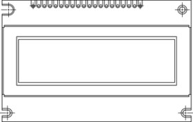 LCD-160H032A 160 x 32 Graphic LCD