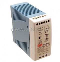 Zasilacz impuslowy, szyna DIN ( 24V, 1,7A )