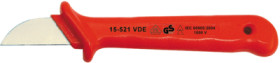 VDE-stripping knife for stripping tool, cable Ø 3.2-9 mm, L 180 mm, 66 g, 15-521 VDE