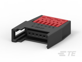 Wzmocnione złącze zasilania 6-pinowe TE Connectivity 3A 32 V DC Gniazdo