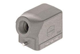 Osłona złączy dużej mocy HARTING Montaż na kablu rozmiar 6B Żeński Wpust boczny rozmiar gwintu M20 x 1.5