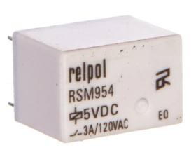 Przekaźnik subminiaturowy-sygnałowy 1P 3A 5V DC PCB RSM954-0111-85-1005 2611646