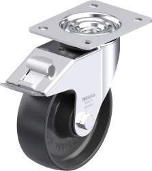 Blickle 546440 LE-PP 150R-FI Rolka obrotowa z blachy stalowej Średnica koła: 150 mm Maksymalne obciążenie: 300 kg 1 szt.