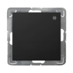 IMPRESJA Łącznik krzyżowy czarny metalik ŁP-4Y/m/33