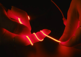 Adafruit NOOds - Flexible LED Filament - 3V 300mm long - Red