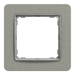 Ramka 1-krotna, beton, efekt betonu, Sedna Elements SDD390801