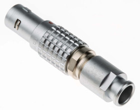 Złącze wielostykowe przemysłowe 6-pinowe Montaż na kablu Wtyczka LEMO