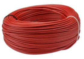 Przewód instalacyjny H07V-K / LgY 6 500V czerwony linka giętka Helukabel 100m