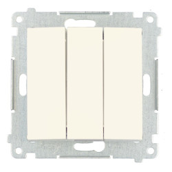 Łącznik potrójny DW31.01/41 krem Kontakt Simon54