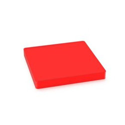 Nasadka przełącznika kształt: Kwadratowy Czerwony Soczewka RAFI