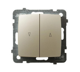 Karo Łącznik żaluzjowy z blokadą mechaniczną ecru perłowy ŁP-7SB/m/42