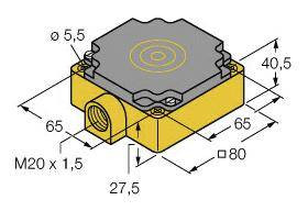 Turck Czujnik indukcyjny nie podtynkowy NAMUR NI40-CP80-Y1