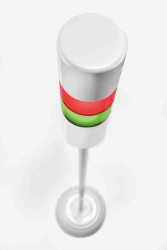 Wieża sygnalizacyjna RS PRO 1 -elementowy akustyczny Brzęczyk LED Przezroczysty 100→ 240 V ac