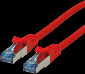 21152818 Patch cable Cat. 6a S/FTP (PiMF), LSOH, red, 15 m