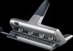 51140084 Multi-hole puncher, for up to 30 sheets, silver