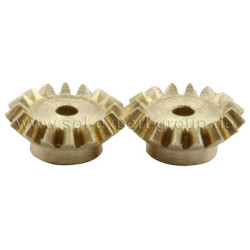 Sol Expert Z20K2 Brass Micro cogwheel set Module 0.2 2 pcs