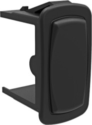 Zaślepka przełącznika kołyskowego, Wtyk montażowy, do uzytku z: Przełącznik kołyskowy