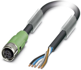 Kabel do czujników/elementów wykonawczych Phoenix Contact SAC-5P- 2,0-186/FS SCO 1518368, kabel, otwarte końcówki, 1 szt