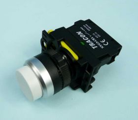 NYG3-HW 5A/230VAC 1xN0 WHITE AC-15 IP65