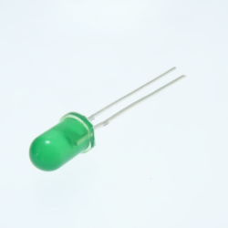 DIODA LED 5MM ZIELONA 10MCD RoHS