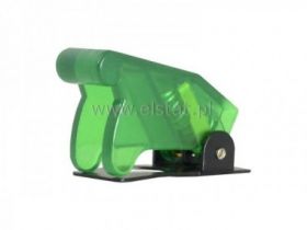 Osłonka przełącznika hebelkowego zielona