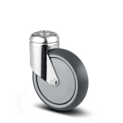 Koło samonastawne średnica kabla 125mm Tente 100kg wysokość całkowita 149mm