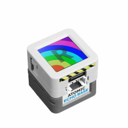 AtomS3R-AI Chatbot - zestaw deweloperski AtomS3R z modułem rozpoznawania głosu Atomic Echo Base - M5Stack K147