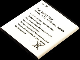 10303 Smartphone battery for WIKO devices, Li-Ion, 1500 mAh