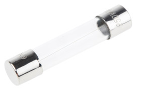 Bezpiecznik 1A 6.3 x 32mmF 250V ac RS PRO