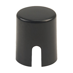 Diptronics KTSC-62K Black Round Button for Tactile Switches