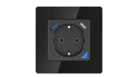 Inteligentne Gnizodo Smart Life Wall Socket Outlet 230V + Single Frame Wifi...