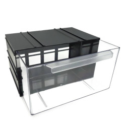 Szafka plastik PX1 1 Szufladka przezroczysta, Organizer