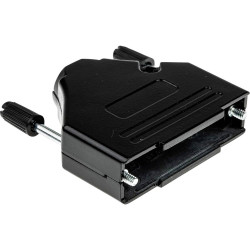 MH Connectors Dtzk9Bkrapcbk-K D-Sub Housing 9 Pins 180&#xB0; Black 1Pc D-Sub Back