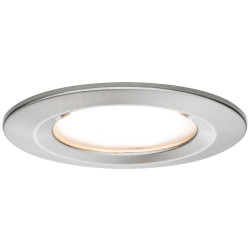 Paulmann 93493 Nova Bathroom Recessed Light LED 6W IP44 Iron Brushed