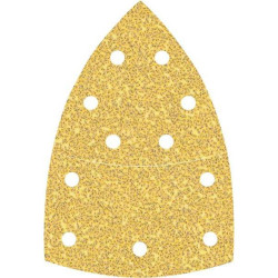 Bosch 2608901652 EXPERT C470 Sandpaper 60 Grit 93x102mm 10 pieces Hook and Loop