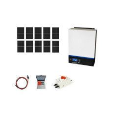 Hybrydowy zestaw solarny off-grid ESB-10kW-48 MPPT 10xPV