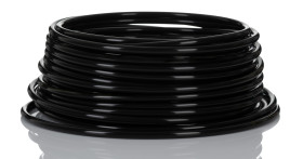 Rura sprężonego powietrza zew 6mm wew 4mm SMC Czarny Poliuretan dł 20m